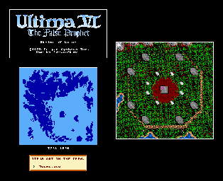 Thumbnail for a map of Britannia Shrine Of Valor for the PC game Ultima VI: The False Prophet.