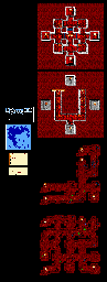 Thumbnail for a map of Britannia Sutek's Castle Dungeon for the PC game Ultima VI: The False Prophet.