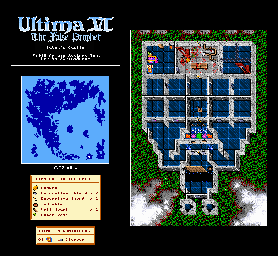 Thumbnail for a map of Britannia Sutek's Castle for the PC game Ultima VI: The False Prophet.
