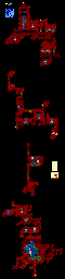 Thumbnail for a map of Britannia Swamp Cave for the PC game Ultima VI: The False Prophet.