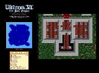 Thumbnail for a map of Gargoyle World Hall Of Knowledge for the PC game Ultima VI: The False Prophet.