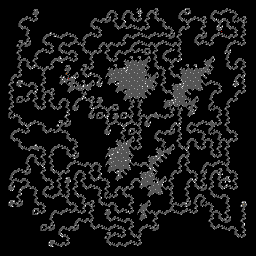 Thumbnail for a map of Myrmidex Caves for the PC game Ultima - Worlds Of Adventure: The Savage Empire.