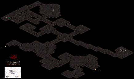 Thumbnail for a map of Catacombs for the PC game Veil Of Darkness.