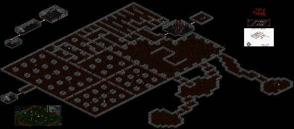Thumbnail for a map of The Cemetery for the PC game Veil Of Darkness.