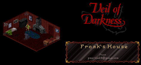 Thumbnail for a map of Frank's House for the PC game Veil Of Darkness.