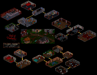 Thumbnail for a map of The Other Village for the PC game Veil Of Darkness.
