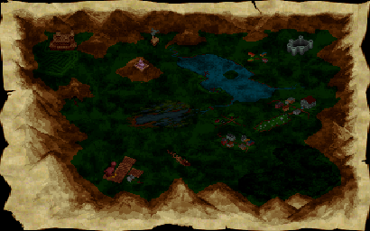 Thumbnail for a map of World (In-Game Map) for the PC game Veil Of Darkness.
