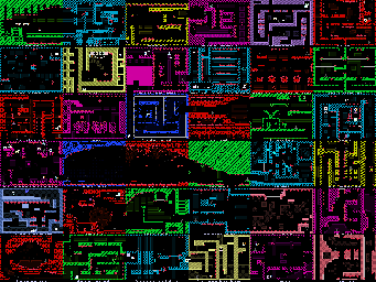 Thumbnail for a map of The Dual Challenge for the PC game VVVVVV.