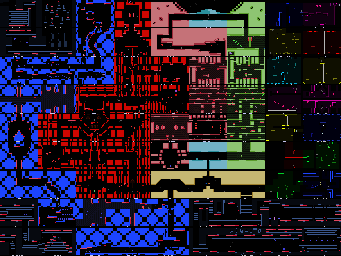 Thumbnail for a map of Vertiginous Viridian for the PC game VVVVVV.