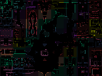 Thumbnail for a map of VVVV 4k for the PC game VVVVVV.