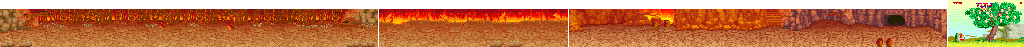 Thumbnail for a map of Stage 5 for the PC game West Adventure.