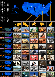 Thumbnail for a map of America's Past for the PC game Where In America's Past Is Carmen Sandiego?.