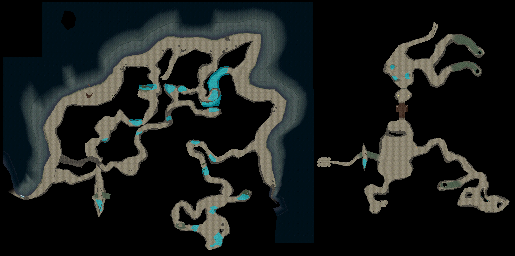 Thumbnail for a map of Sea Caves for the PC game Wizardry 8.