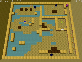 Thumbnail for a map of Desert Cities Take The Long Way Home for the PC game Wonderland.