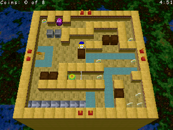 Thumbnail for a map of Desert Cities The Pinnacle for the PC game Wonderland.