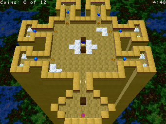 Thumbnail for a map of Desert Cities Tower Top Prison for the PC game Wonderland.
