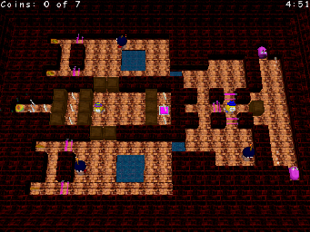 Thumbnail for a map of The Halls Of Undermountain Blast Through! for the PC game Wonderland.