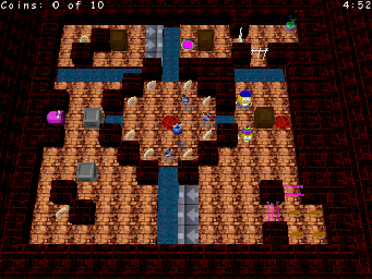Thumbnail for a map of The Halls Of Undermountain Guarded Centre for the PC game Wonderland.