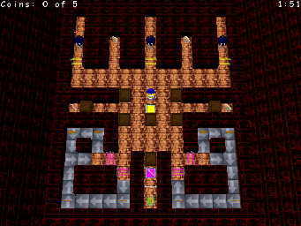 Thumbnail for a map of The Halls Of Undermountain Release The Hounds! for the PC game Wonderland.