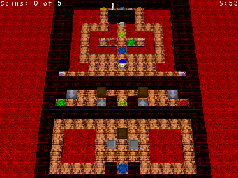 Thumbnail for a map of Heart Of The Volcano Trapped In The Teleporter for the PC game Wonderland.