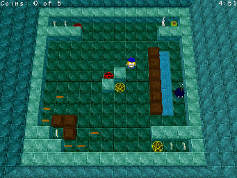Thumbnail for a map of The Jade Temple Confounding Teleporters for the PC game Wonderland.