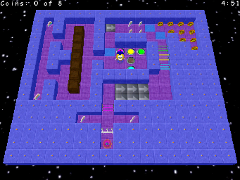 Thumbnail for a map of Spaced Out Tight Quarters for the PC game Wonderland.