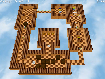 Thumbnail for a map of Training Grounds First Steps for the PC game Wonderland.