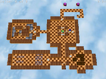 Thumbnail for a map of Training Grounds Traps And Tribulations for the PC game Wonderland.