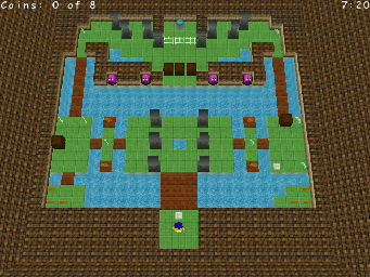 Thumbnail for a map of The Water Palace Crossing The Moat for the PC game Wonderland.