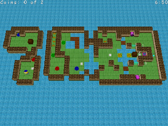 Thumbnail for a map of The Water Palace First You're Here, Then You're There for the PC game Wonderland.