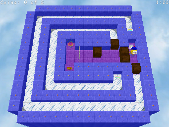 Thumbnail for a map of Winter In Wonderland Collision Course for the PC game Wonderland.