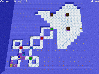 Thumbnail for a map of Winter In Wonderland Ricochet for the PC game Wonderland.