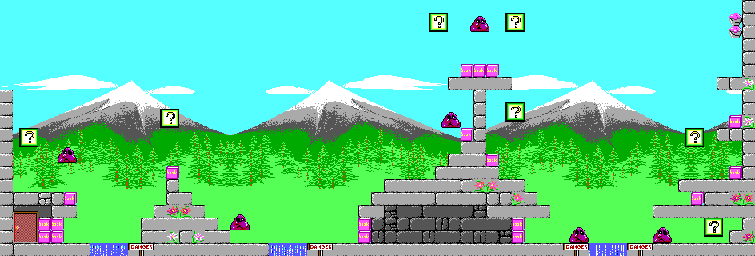 Thumbnail for a map of Episode 1 Level 3 for the PC game Word Rescue.