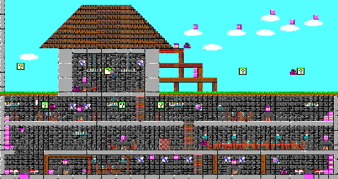 Thumbnail for a map of Episode 1 Level 7 for the PC game Word Rescue.
