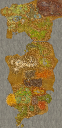 Thumbnail for a map of Azeroth (In-Game Map) (Medium) for the PC game World Of WarCraft.
