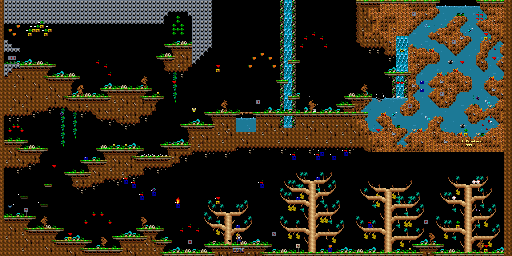 Thumbnail for a map of Volume 1: Beyond Reality BOARD_03: The Forest Of Enchanted Trees for the PC game Xargon.