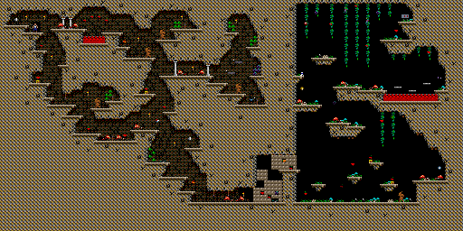Thumbnail for a map of Volume 1: Beyond Reality BOARD_06: The Cave Of The Ancients for the PC game Xargon.