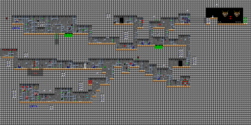 Thumbnail for a map of Volume 1: Beyond Reality BOARD_10: Xargon's Secret Factory for the PC game Xargon.