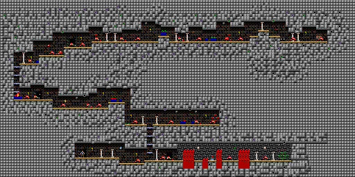 Thumbnail for a map of Volume 2: The Secret Chamber BOARD_02: The Massive Volcano for the PC game Xargon.