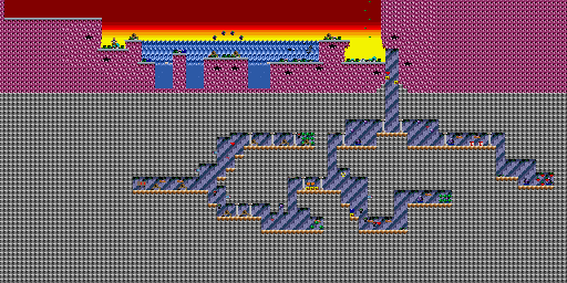 Thumbnail for a map of Volume 2: The Secret Chamber BOARD_10: The Grunt's Hideout for the PC game Xargon.