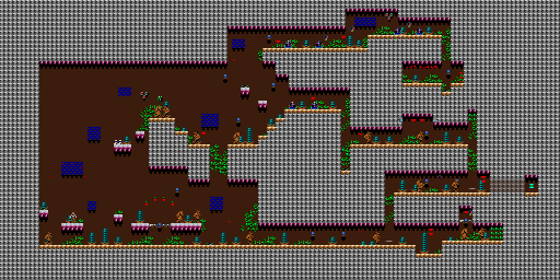 Thumbnail for a map of Volume 2: The Secret Chamber BOARD_15: The Secret Chamber for the PC game Xargon.