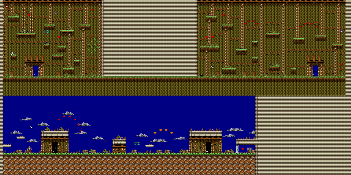 Thumbnail for a map of Volume 3: Xargon's Fury BOARD_03: An Unusual Tribal Village for the PC game Xargon.