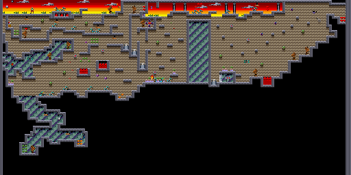 Thumbnail for a map of Volume 3: Xargon's Fury BOARD_11: The Land Of Leeches for the PC game Xargon.