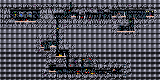Thumbnail for a map of Volume 3: Xargon's Fury BOARD_12: The Dungeon Of Death for the PC game Xargon.