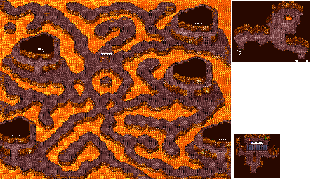 Thumbnail for a map of Burnedbless 1 for the PC game Ys II Special.