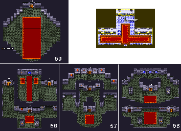 Thumbnail for a map of Fact's Tower Levels 56-60 for the PC game Ys II Special.