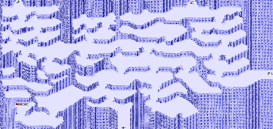 Thumbnail for a map of Ice Ridge 3 for the PC game Ys II Special.