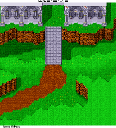 Thumbnail for a map of Solomon Shrine Entrance for the PC game Ys II Special.