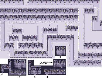 Thumbnail for a map of Solomon Shrine SE for the PC game Ys II Special.