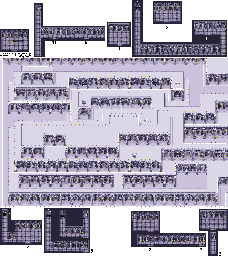 Thumbnail for a map of Solomon Shrine W for the PC game Ys II Special.